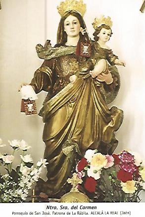 POSTAL 54427: Virgen del Carmen. Alcala la Real Jaen
