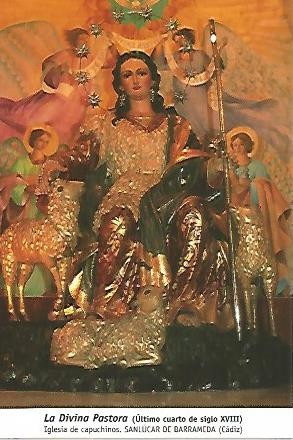 POSTAL 54432: La Divina Pastora. Sanlucar de Barrameda Cadiz