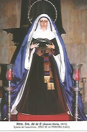POSTAL 54438: Virgen de la O . Jerez de la Frontera Cadiz