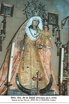 POSTAL 54441: Nuestra Señora de la Salud. Jerez de la Frontera Cadiz