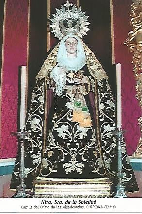 POSTAL 54453: Virgen de la Soledad. ChipionaCadiz