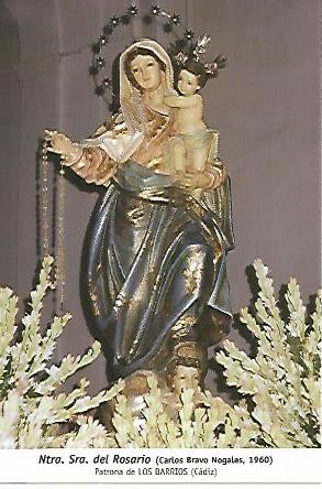 POSTAL 54458: Nuestra Señora del Rosario. Los Barrios Cadiz
