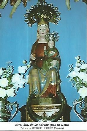 POSTAL 54459: Nuestra Señora de la Adrada (siglo XIII). Otero de Herreros Segovia