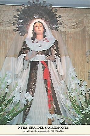 POSTAL 54478: Nuestra Señora del Sacromonte. Granada