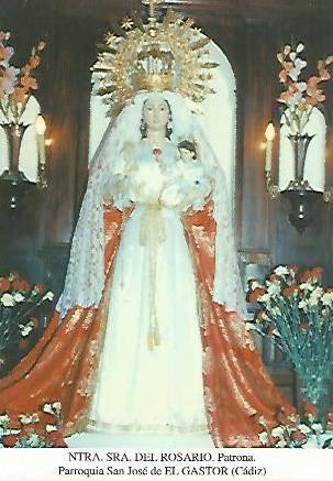 POSTAL 54479: Nuestra Señora del Rosario. El Gastor Cadiz