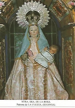 POSTAL 54489: Nuestra Señora de la Rosa. La Cuesta Segovia