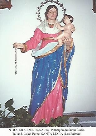 POSTAL 54501: Virgen del Rosario. Santa Lucia Las Palmas