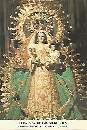 POSTAL 54514: Virgen de las Mercedes. Mairena de Aljarafe Sevilla
