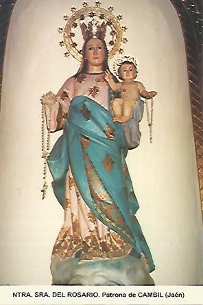 POSTAL 54517: Virgen del Rosario. Cambil Jaen