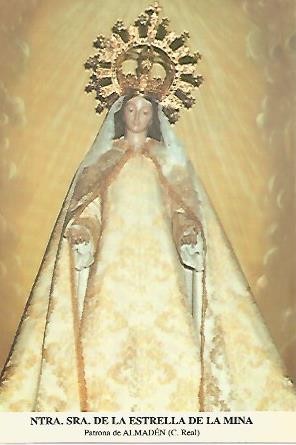 POSTAL 54527: Virgen de la Estrella de la Mina. Almaden Ciudad Real