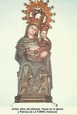 POSTAL 54542: Nuestra Señora de Gracia. La Torre Valencia
