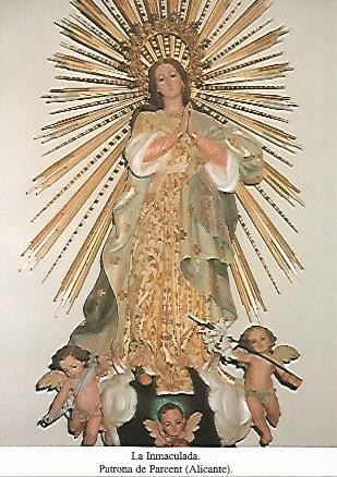 POSTAL 54546: La Immaculada. Parcent Alicante
