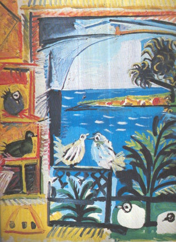 Lamina numero 12: Picasso: Palomas