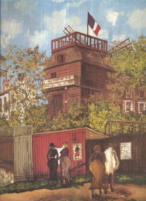 Lamina numero 18: Maurice Utrillo: Moulin de la Galette