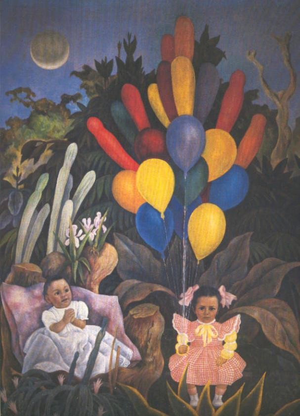 Lamina numero 19: Diego Rivera: La niña de los globos