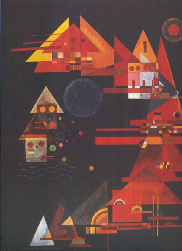 Lamina numero 30: Wassili Kandinsky: Puntas en arco