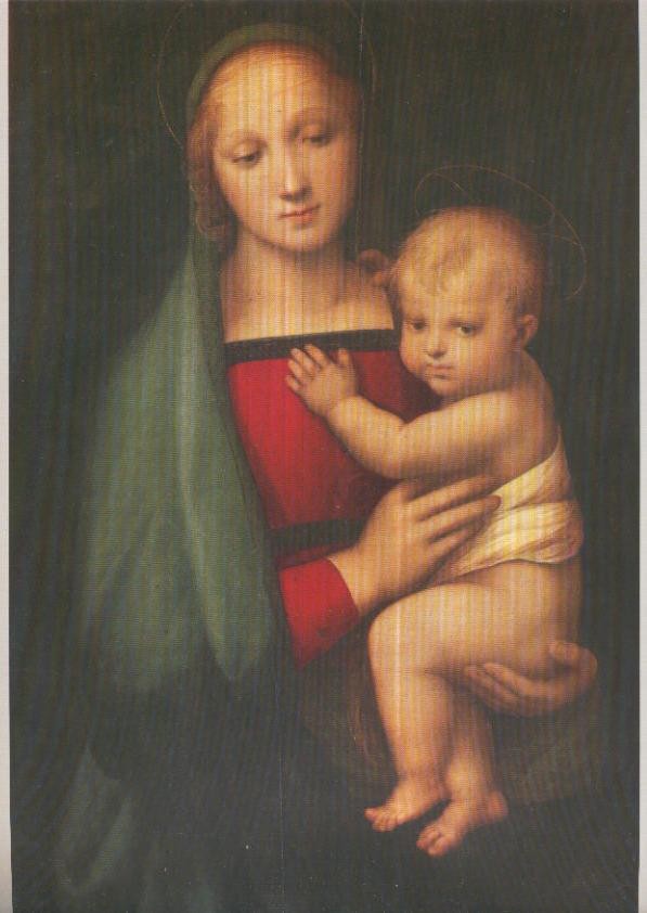 Lamina numero 31: R.Sanzio: Madona del Gran Duque
