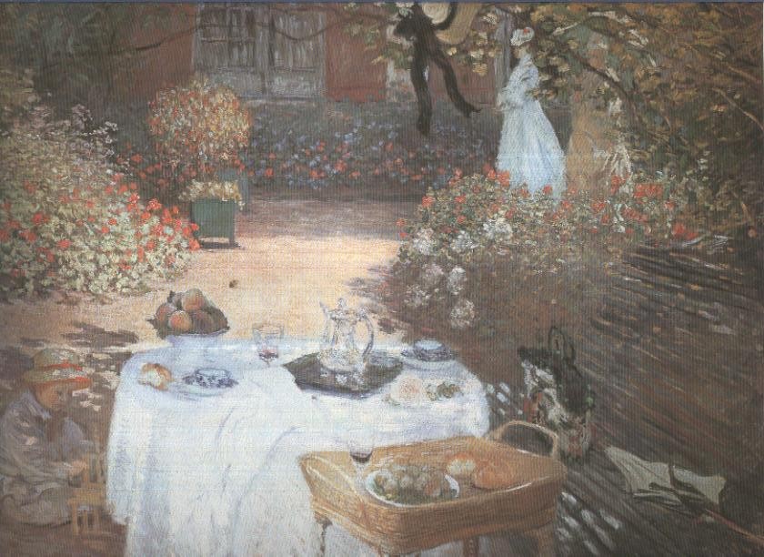 Lamina numero 41: Claude Monet: Le dejeuner (el desayuno)