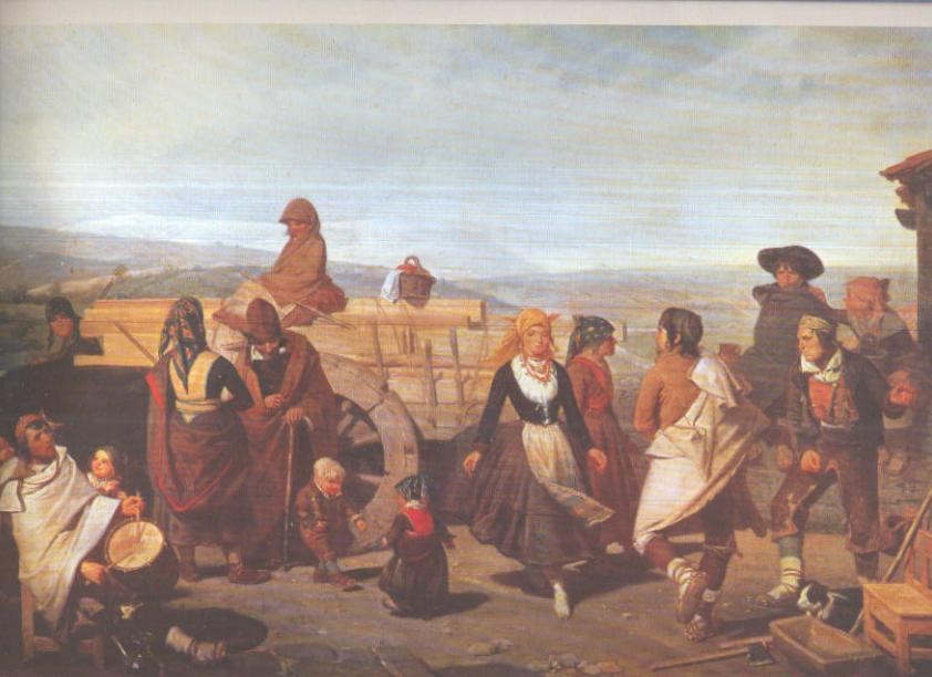 Lamina numero 55: Valeriano D.Becquer: el baile