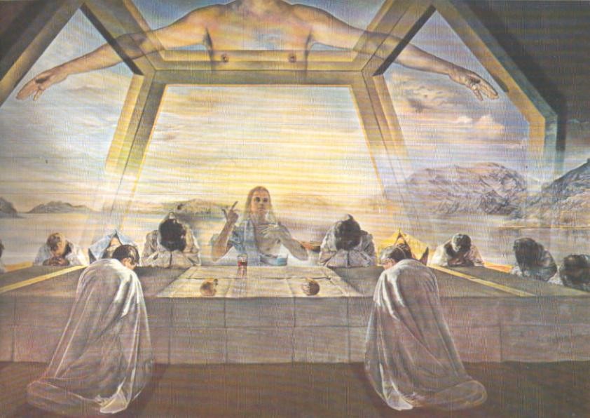 Lamina numero 64: Dali: Ultima cena