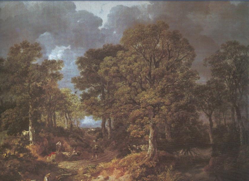 Lamina numero 72: Thomas Gainsborough: El bosque de Cornard
