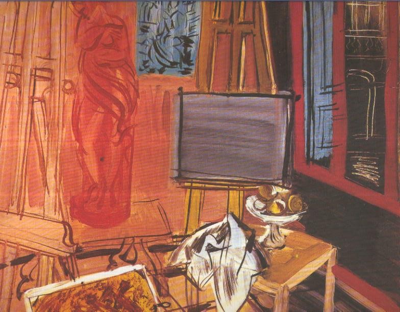 Lamina numero 78: Raoul dufy: Estudio con frutero