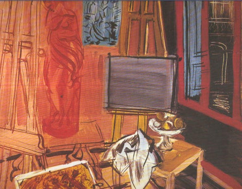 Lamina numero 78: Raoul dufy: Estudio con frutero