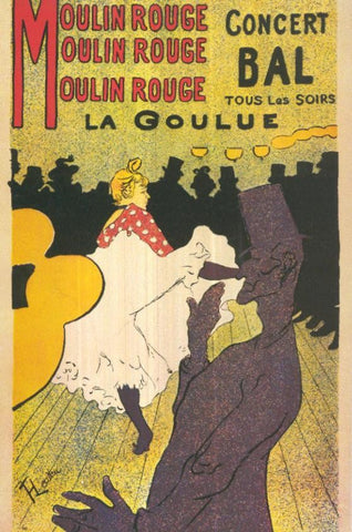 Lamina de Toulouse Lautrec: Moulin Rouge