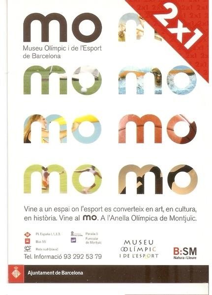 Postal 047403 : Museu Olimpic i de lEsport de Barcelona