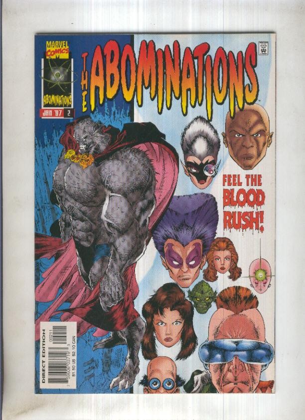 THE ABOMINATIONS, Vol.1 No.02: The Fadind Dead (Marvel 1997)