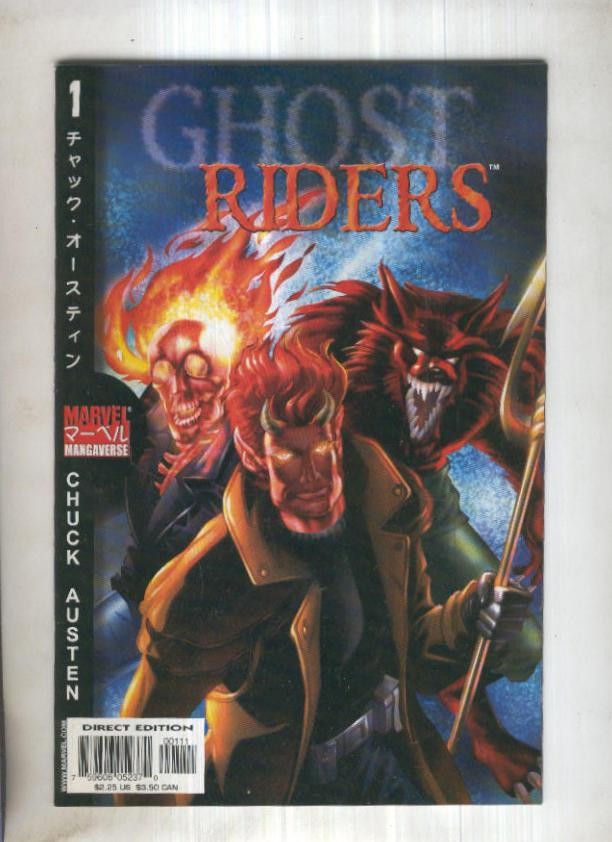 MARVEL MANGAVERSE: GHOST RIDERS, Vol.1: Numero 01 (Marvel 2002)