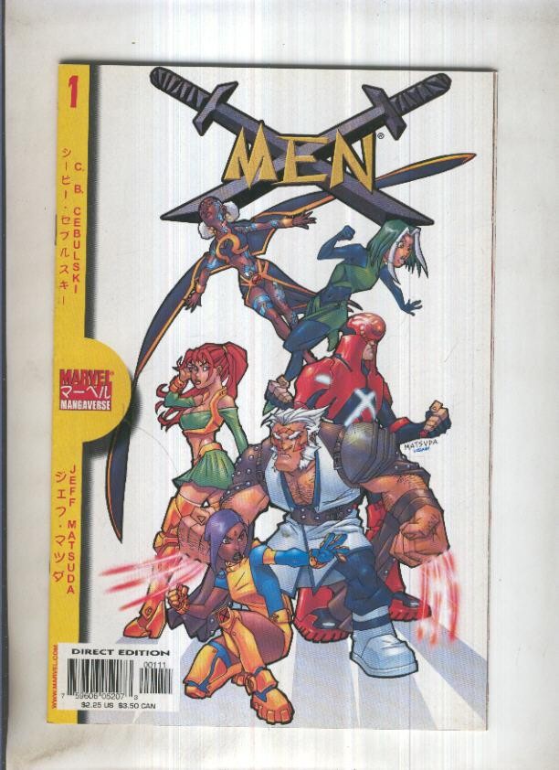 MARVEL MANGAVERSE: X-MEN, Vol.1: Numero 01 (Marvel 2002)