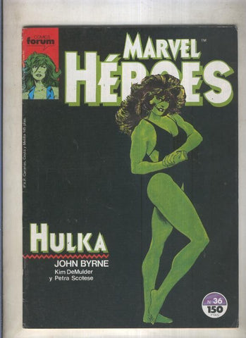 Marvel Heroes numero 36: Hulka (numerado 1 en trasera)