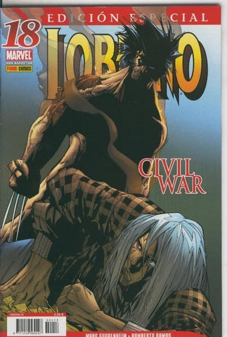 Lobezno volumen 3 numero 18: Civil War