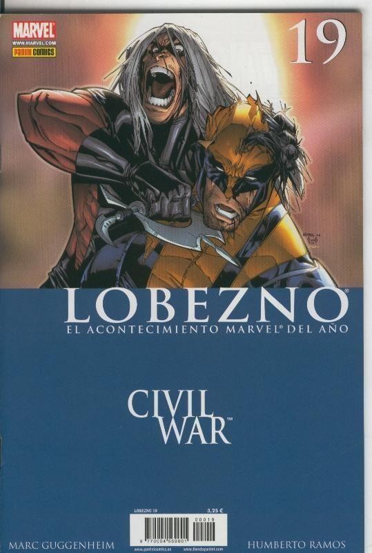 Lobezno volumen 3 numero 19: Civil War