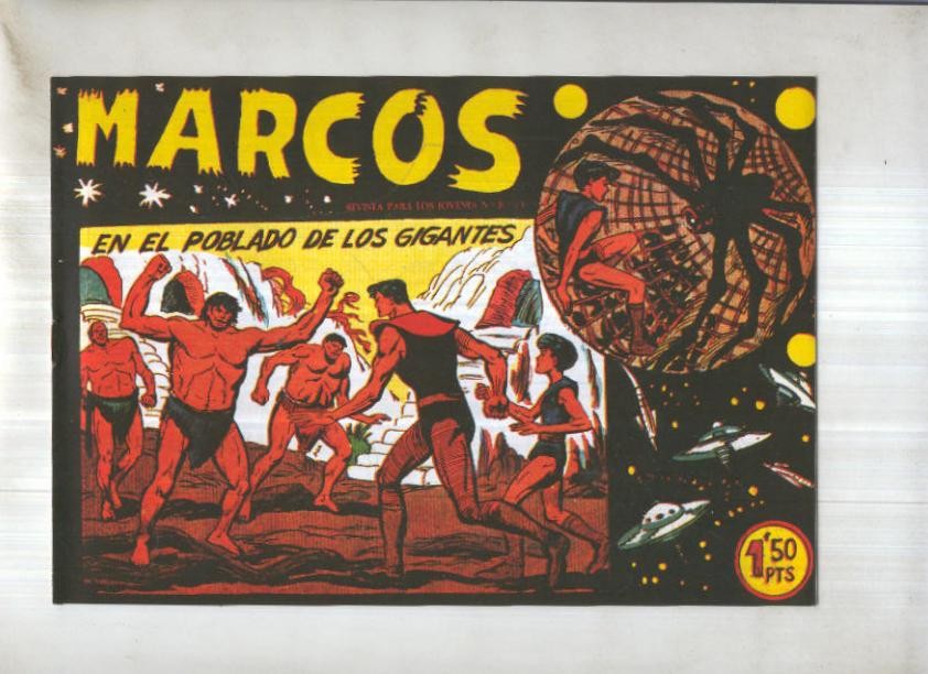 Facsimil: Marcos de Manuel Gago numero 06: En el poblado de los gigantes