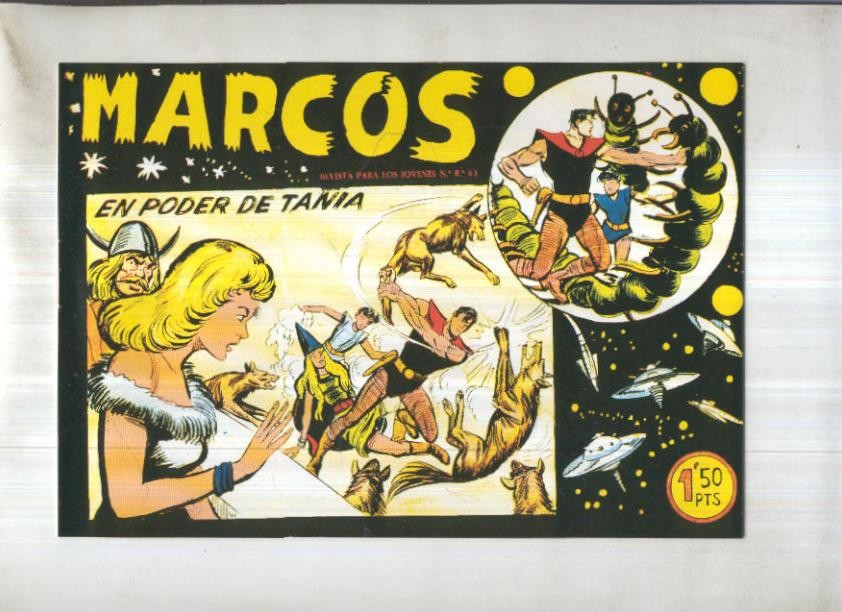 Facsimil: Marcos de Manuel Gago numero 08: En poder de Tania