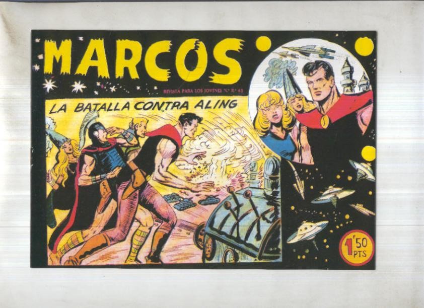 Facsimil: Marcos de Manuel Gago numero 11: La batalla contra Aling