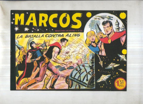 Facsimil: Marcos de Manuel Gago numero 11: La batalla contra Aling
