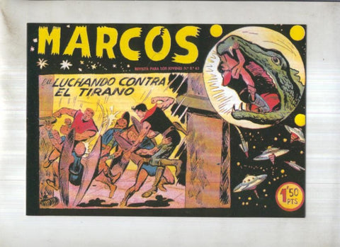 Facsimil: Marcos de Manuel Gago numero 13: Luchando contra el tirano