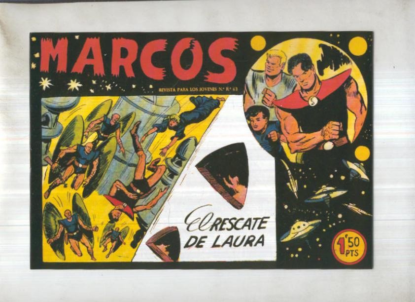 Facsimil: Marcos de Manuel Gago numero 15: El rescate de Laura