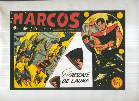 Facsimil: Marcos de Manuel Gago numero 15: El rescate de Laura