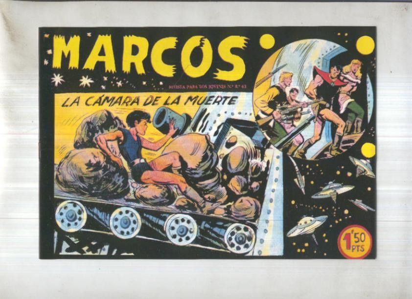 Facsimil: Marcos de Manuel Gago numero 19: La camara de la muerte