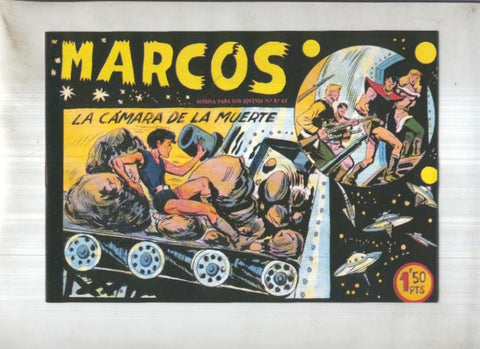 Facsimil: Marcos de Manuel Gago numero 19: La camara de la muerte