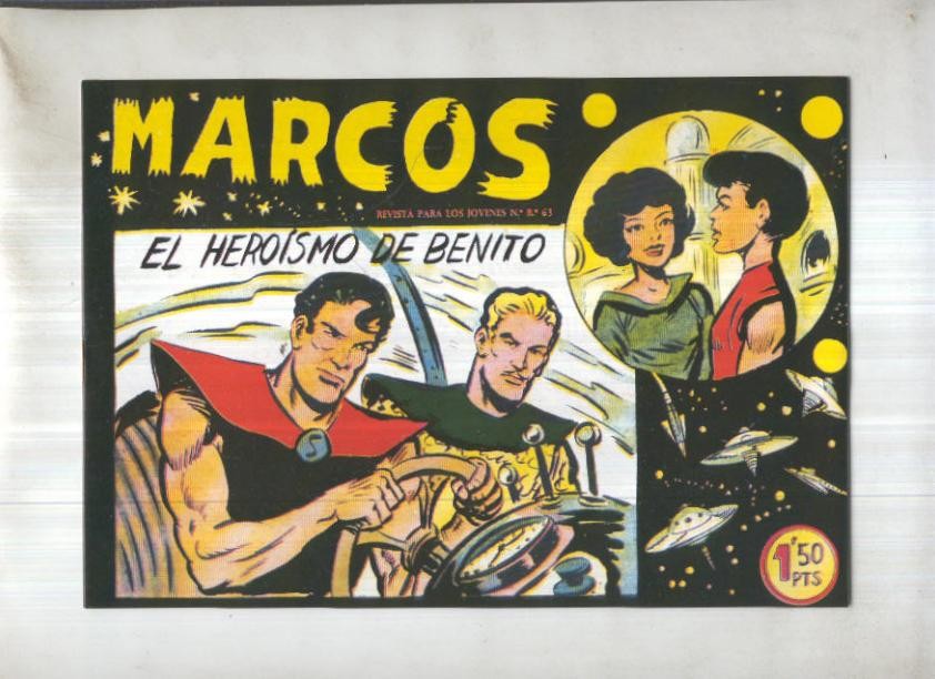 Facsimil: Marcos de Manuel Gago numero 20: El heroismo de Benito