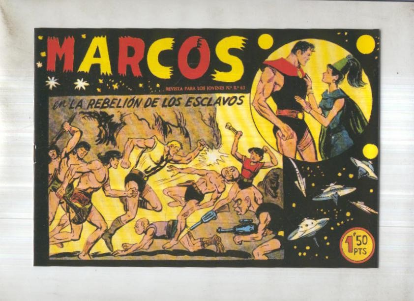 Facsimil: Marcos de Manuel Gago numero 26: La rebelion de los esclavos