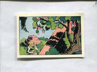 Facsimil: Cromo El Guerrero del Antifaz serie 3: La Marquesita de Peñarrosa numero 03