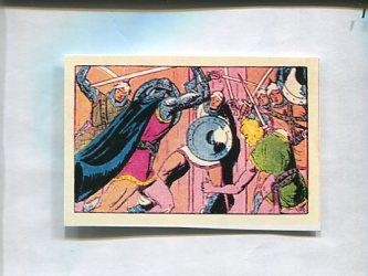 Facsimil: Cromo El Guerrero del Antifaz serie 3: La Marquesita de Peñarrosa numero 23