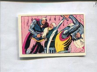 Facsimil: Cromo El Guerrero del Antifaz serie 3: La Marquesita de Peñarrosa numero 25