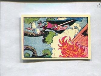 Facsimil: Cromo El Guerrero del Antifaz serie 3: La Marquesita de Peñarrosa numero 30